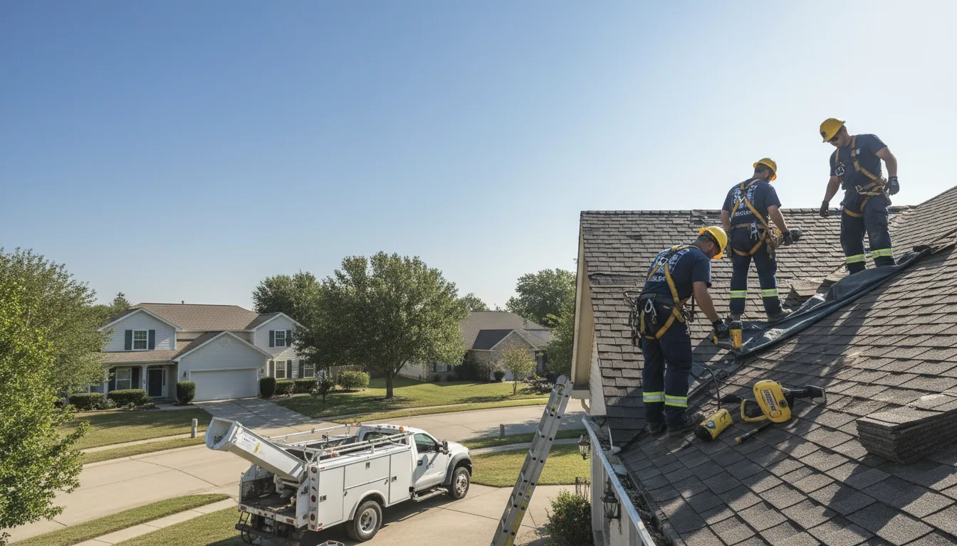 Emergency Roof Repair in Hallsville, TX near me